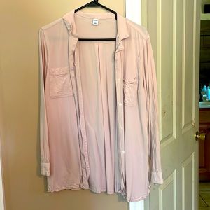 Okay Navy Womens button up
